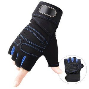 Zacro Gym Gloves Fitness Weight Lifting Gloves Body Building Training Sports Exercise Sport Workout Glove for Men Women M/L/XL