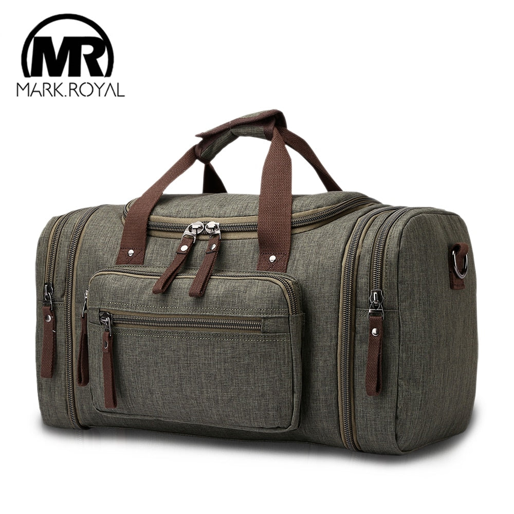 MARKROYAL Soft Waterproof Men Travel Bags Carry On Large Capacity Duffle Water-repellent Bags Hand Luggage Weekend Bag For Women