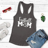 Vest Football Mom Graphic Funny Tank Tops New Women's Racerback Black Sport Mama Tanks Casual Sleeveless Mother's Day Gift Shirt