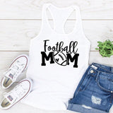 Vest Football Mom Graphic Funny Tank Tops New Women's Racerback Black Sport Mama Tanks Casual Sleeveless Mother's Day Gift Shirt