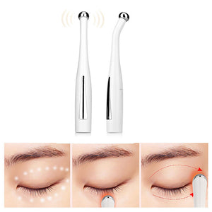 Vibrating Eye Massager Micro-current Eye Wand Negative Ion Importing Frown Lines Remover Anti Wrinkle Eyes Face Skin Care Tools