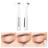 Vibrating Eye Massager Micro-current Eye Wand Negative Ion Importing Frown Lines Remover Anti Wrinkle Eyes Face Skin Care Tools