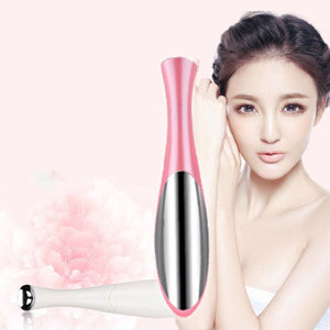 Vibrating Eye Massager Micro-current Eye Wand Negative Ion Importing Frown Lines Remover Anti Wrinkle Eyes Face Skin Care Tools