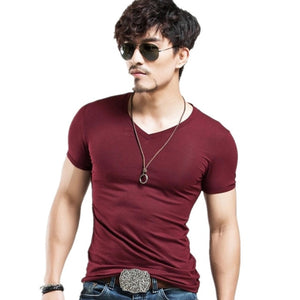 2021 MRMT Brand New Men T Shirt 10 colors Fitness Mens T-shirts V neck Man T-shirt For Male Clothing Tshirts S-5XL Tops Tees