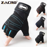 Zacro Gym Gloves Fitness Weight Lifting Gloves Body Building Training Sports Exercise Sport Workout Glove for Men Women M/L/XL